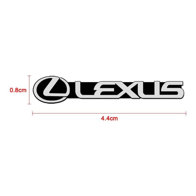 Auto Audio Dekoration 3D Aluminium Abzeichen Emblem Aufkleber für Lexus ES RX LS IS NX CT LX IS250 IS200 CT200H GS300 LS430 RX450H LX57