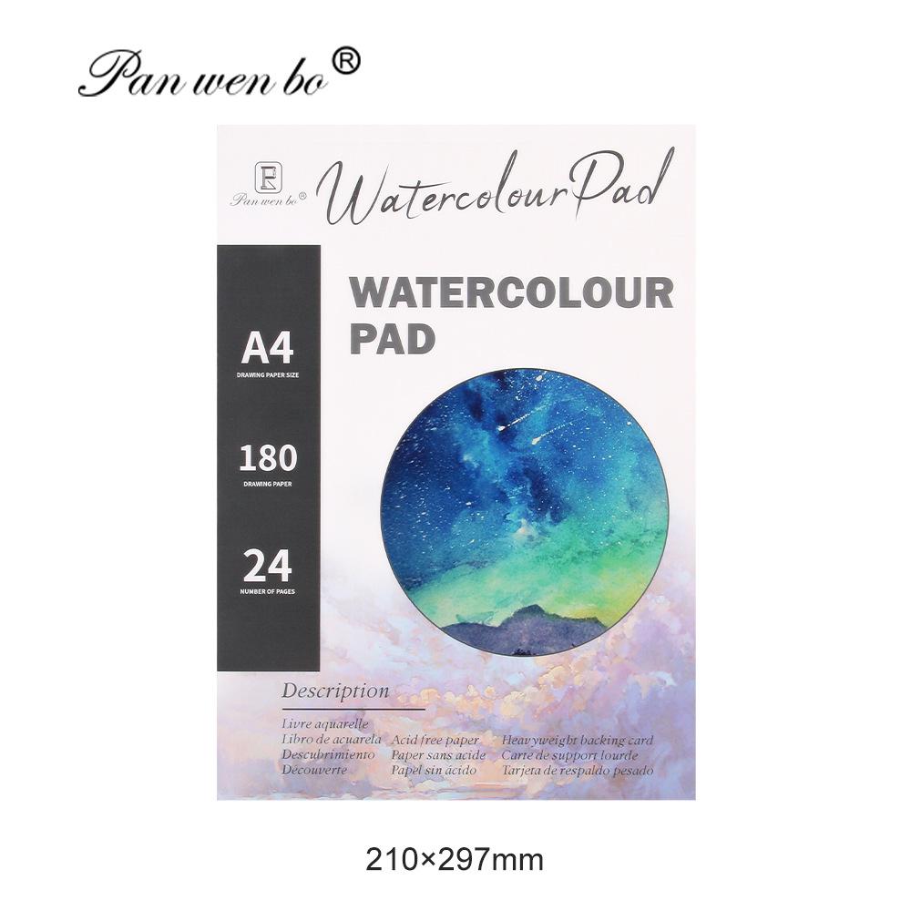 Acrylic Paper Pad for Art Students - A3/A4/A5 Sketchbook for Drawing, Watercolor, and Oil Painting