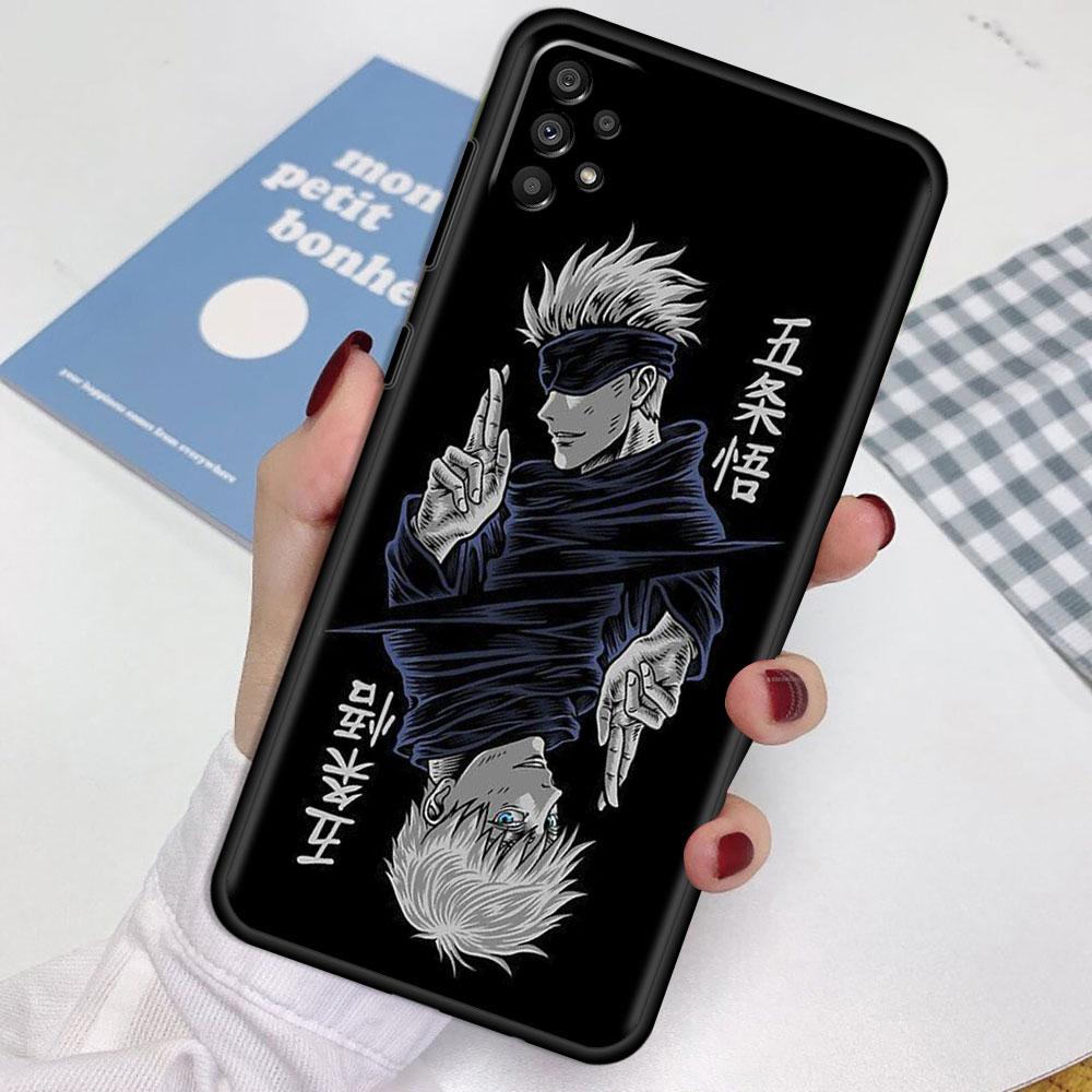 Case For Samsung Galaxy A52 A12 A51 A32 A21s A71 A53 A13 A32 A72 A31 A33 A22 A03 A41 Phone Cover Cute Jujutsu Kaisen
