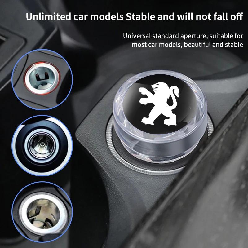 ABS Dust Proof Car Cigarette Lighter Cover Protector n Caps for Peugeot 406 405 205 3008 206 5008 308 208 408 508 407 307 206CC