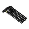 Adjustable Aluminum Alloy Folding Climbing Cane: Non-Slip, Reinforced, Telescopic, 5-Section Design for Elderly Use.
