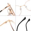 Metal Flat Mirror Female Online Celebrities with The Same High-value Plain Glasses Frame Can Be Equipped with Glasses for Students' Literary Glasses.