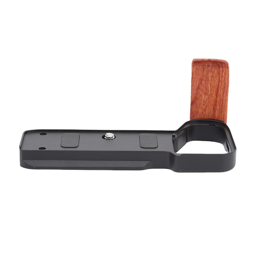 Handgrip L Shape Grip Fit for A7C2 A7CR Camera Built In Quick Release Plate Wooden Hand Grip L Bracket