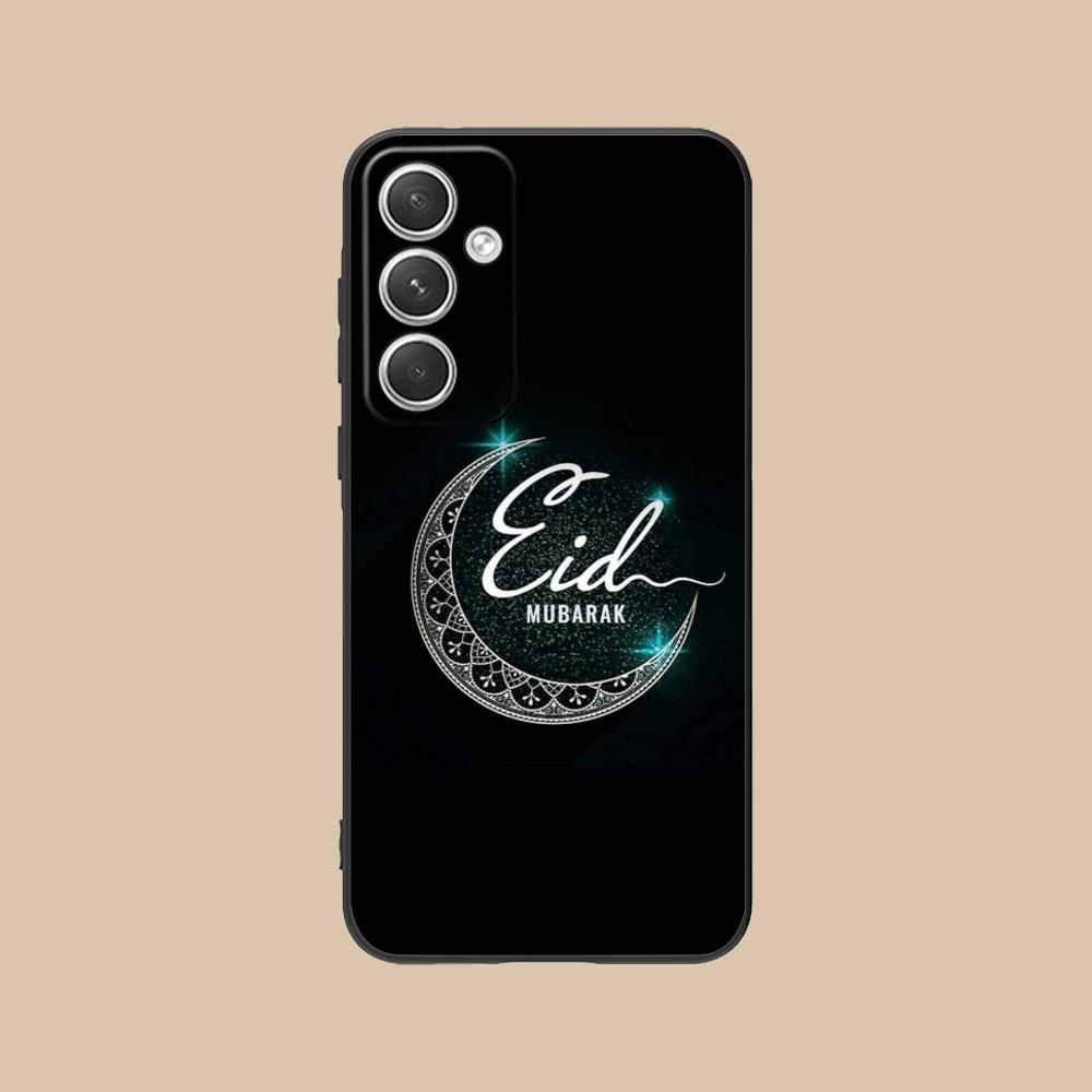 Eid Mubarak Mobile Phone Case for Samsung Galaxy S26 S25 S24 S23 S22 S21 S20 Note20 Plus FE Ultra Colorful Cover Cover Luxury