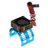 36mm Metal Motor Cooling Fan for 112 110 RC Car 540 550 560 Motor Upgrade PartsBlue