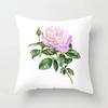 45X45Cm Flower Butterfly Pattern Decorative Cushions Pillowcase Polyester Cushion Cover Throw Pillow Sofa Decoration Pillowcover