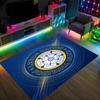 Leeds United Design Crystal Velvet Carpet Cozy Non?Slip Printed Rug For Bedroom Living Room Entrance