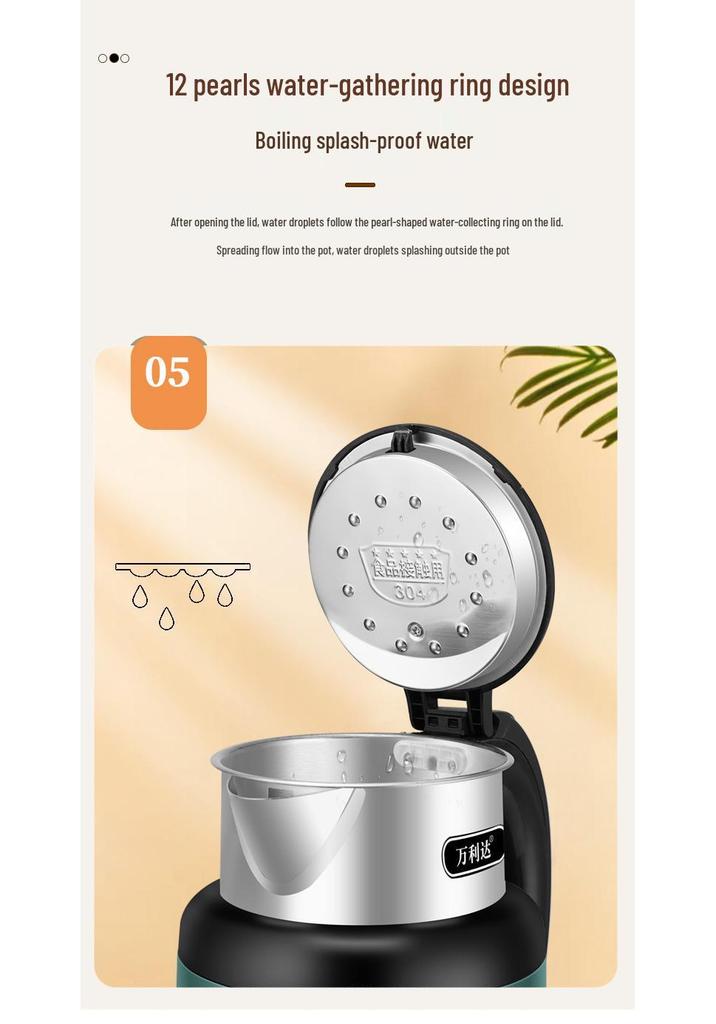 Thickened Stainless Steel Kettle: Durable, Large Capacity, Fast-Boiling, Multi-Functional Home Use.