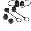 5/10Pcs Internal Thread/External Thread Connector Cover With Rope M12 Dust Cover For Aviation Plug Special Male And Female Cap