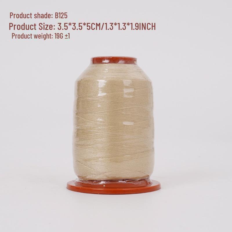 Polyester Sewing Thread: 100 Colors, 500 Yards, Fine Two-Strand, High-Speed, for Hand Sewing