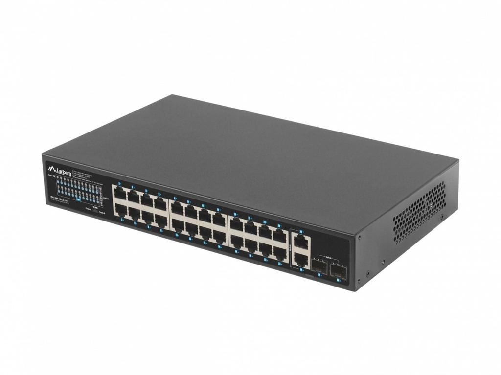 Switch 24x1GB POE+ 2xGB RSGE-24P-2GE-2S-25