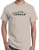1969 1970 Mercury Cougar Hardtop Klassisches Umrissdesign T-Shirt