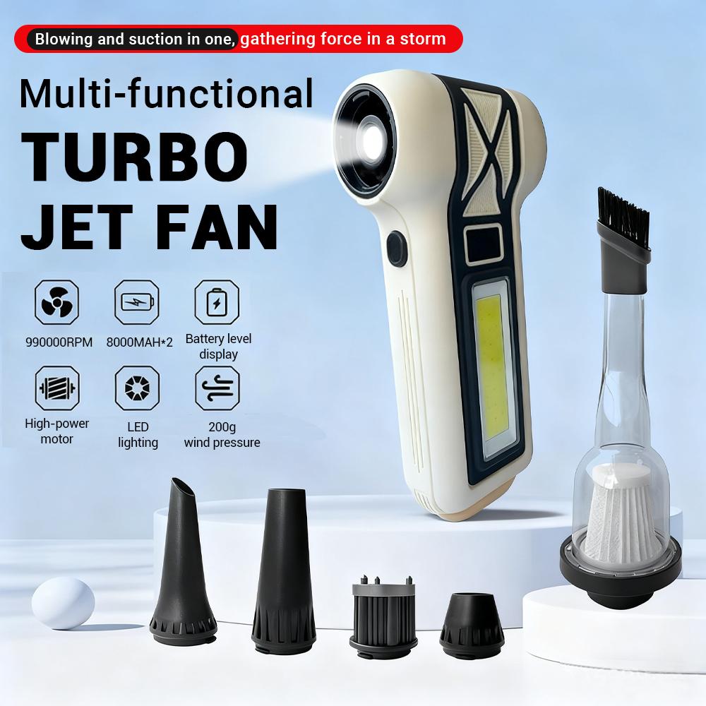 Turbo jet fan 990000 RPM turbofan, brushless motor, powerful.
