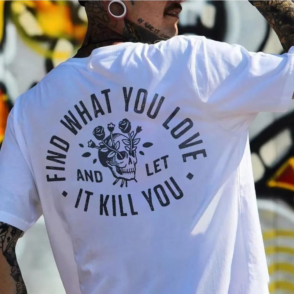 Popular New Weird Short Sleeve Mositure Absorbing Quick Dry Hish Street Trendy Element Design Cmfortable Loose T-shirts Men 2024