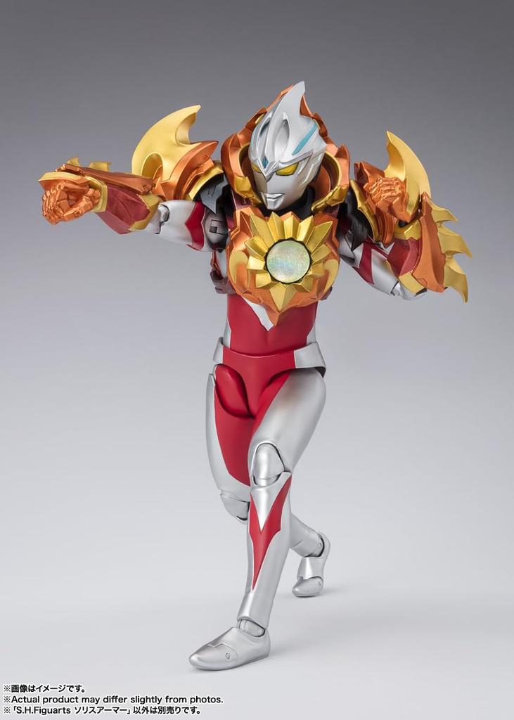 TAMASHII NATIONS Ultraman Arc Solis Armor 150mm PVC ABS painted movable figure S.H.Figuarts Approx. &