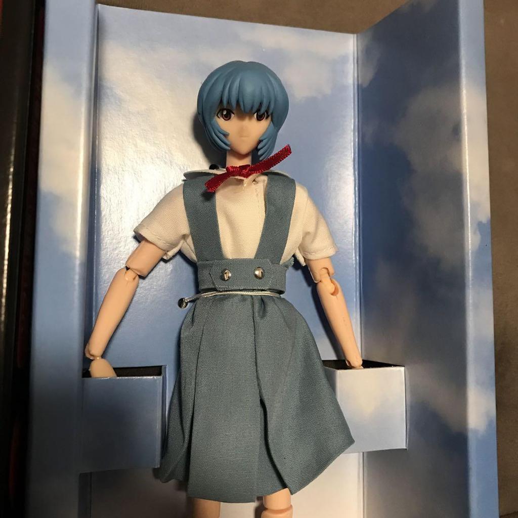 [USED] Evangelion Ayanami Rei 1/8 Full Action Figure Uniform Version