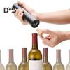 Elektrischer Weinflaschenöffner mit Folienschneider, Ein-Klick-Knopf, wiederverwendbares, automatisches Weinkorkenzieher-Entferner-Werkzeug, USB wiederaufladbar, Edelstahl