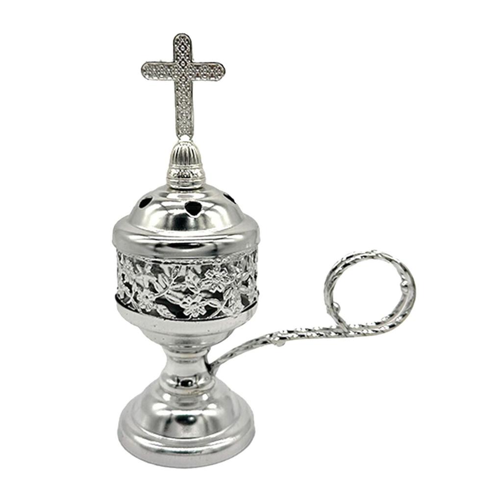 Incense Holder Home Fragrance Home Decor Gift Crafts Incense Burner Metal Figurine for Table New Year Yoga Living Room Cabinet