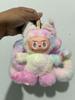 Labubu ZIMOMO Custom Doll: Little Chief Pink Butterfly Angel Gift