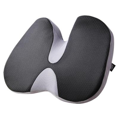 Coussin de siège en mousse à mémoire de forme pour soulager les os du siège, les fesses, le bas du dos, les ischio-jambiers, les hanches et la tubérosité ischiatique, réduit la fatigue pour la chaise