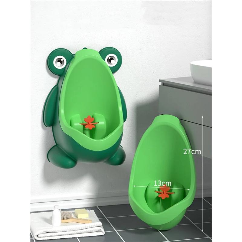 Baby Boy Potty Training Seat Frog Children's Pot Wall-Mounted Urinal for Boys Portable Toilets Connectable Water Pipe