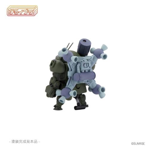 Cavico Choipla Series Armored Trooper Votoms ATM-09-ST Scopedog Round Mover Equipped Space Combat Version, Approximately 45mm Tall, Non-Scale Plastic