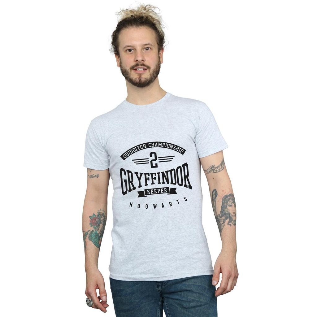 HARRY POTTER Mens Gryffindor Keeper T-Shirt