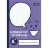 Nakabayashi Logical Air Lightweight Notebook by Purpose B5 Graph 5mm 5 Book Pack HB5-H504-5P