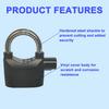 Alarm Lock 110dba Universal Security Alarm Lock System Anti-Theft for Door Motor Bicycle Padlock with 3 Keys (2PCS)