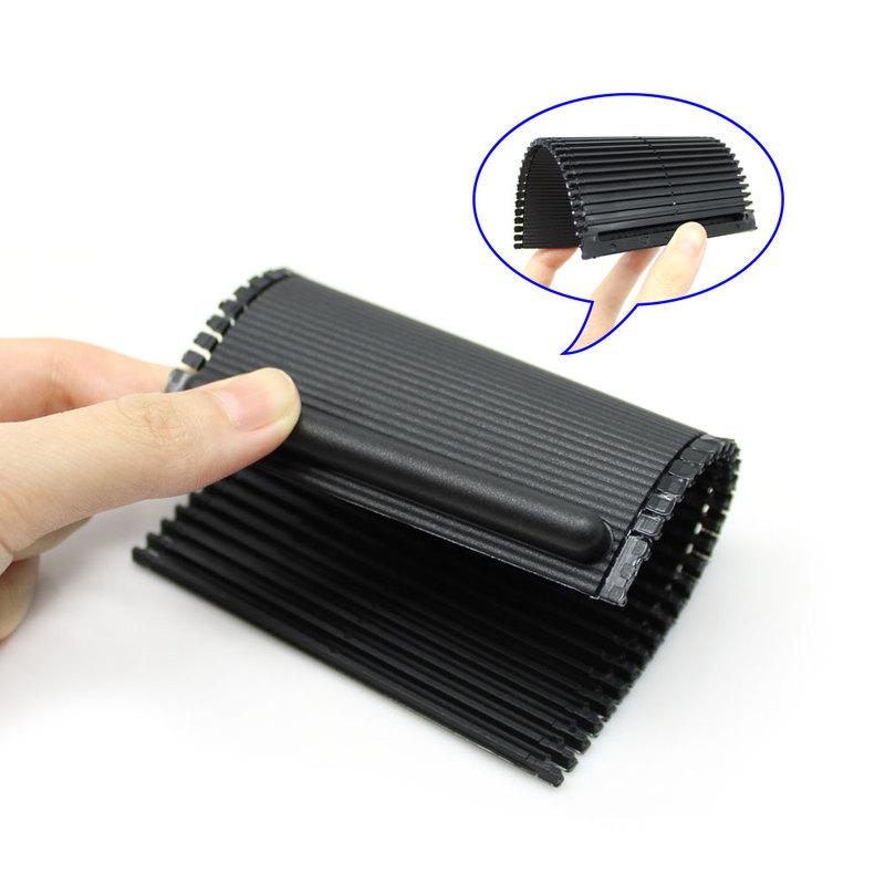 Für BMW 5er E39 Innenraum Auto Mittelkonsole Schiebe Rollo Abdeckung Getränkehalter Vorhang 1997-2003 51168159698