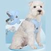 Dog Harness All-Weather Vest with Metal D-Ring Reflective Soft Harnesses with Leashes for Small Medium Dogs