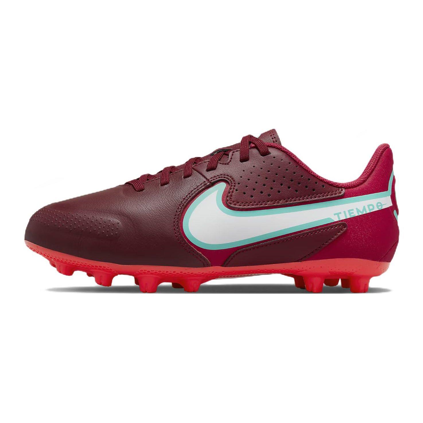 

Nike Футбольные бутсы Tiempo Legend 9 Academy HG с низким верхом для детей, кроссовки, розовые DB0445-616 38.5
