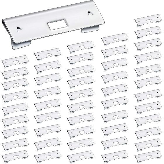 80 Pieces Vertical Blind Repair White Vane Savers Blind Repair Clips Window Replacement Slats for Fixing Vertical Window Shades Slats
