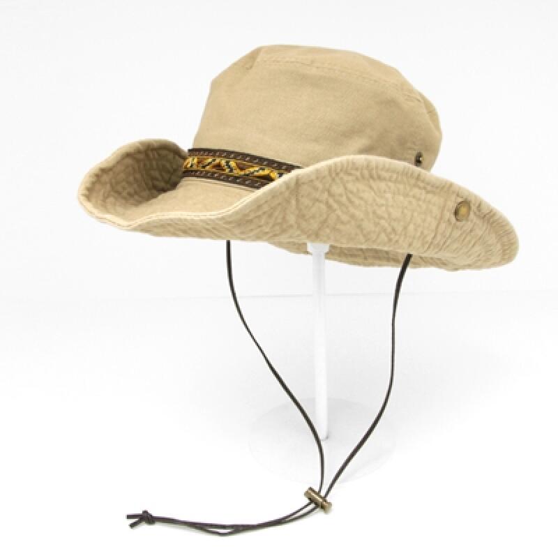 Natural Wire Tracking Hat beige