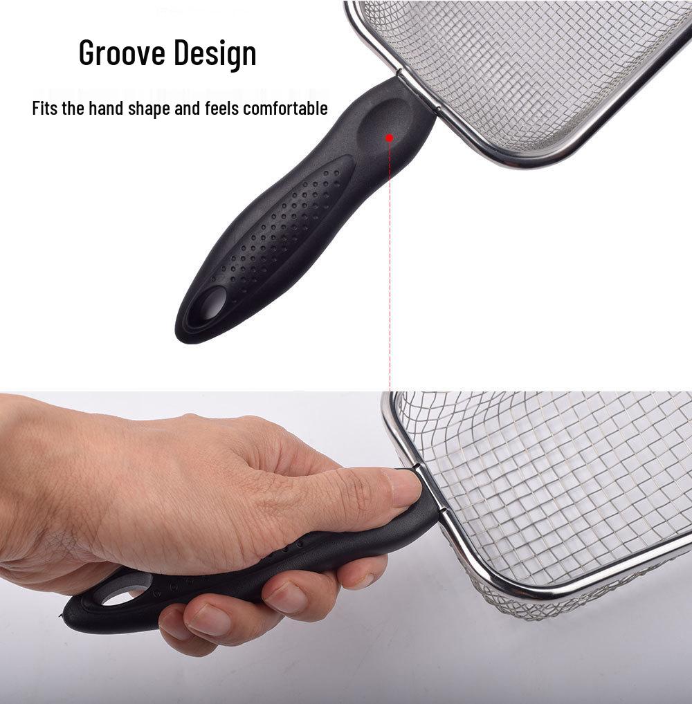 Stainless Steel Cat Litter Scoop with Mesh Sifter for Bentonite and Walnut Sand