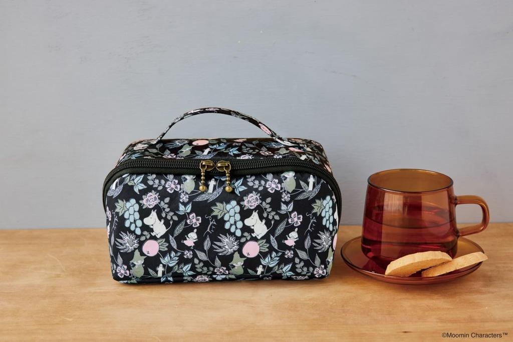 MOOMIN Pouch That Opens Wide for Easy Viewing of Contents BOOK Large-capacity ([Variety])