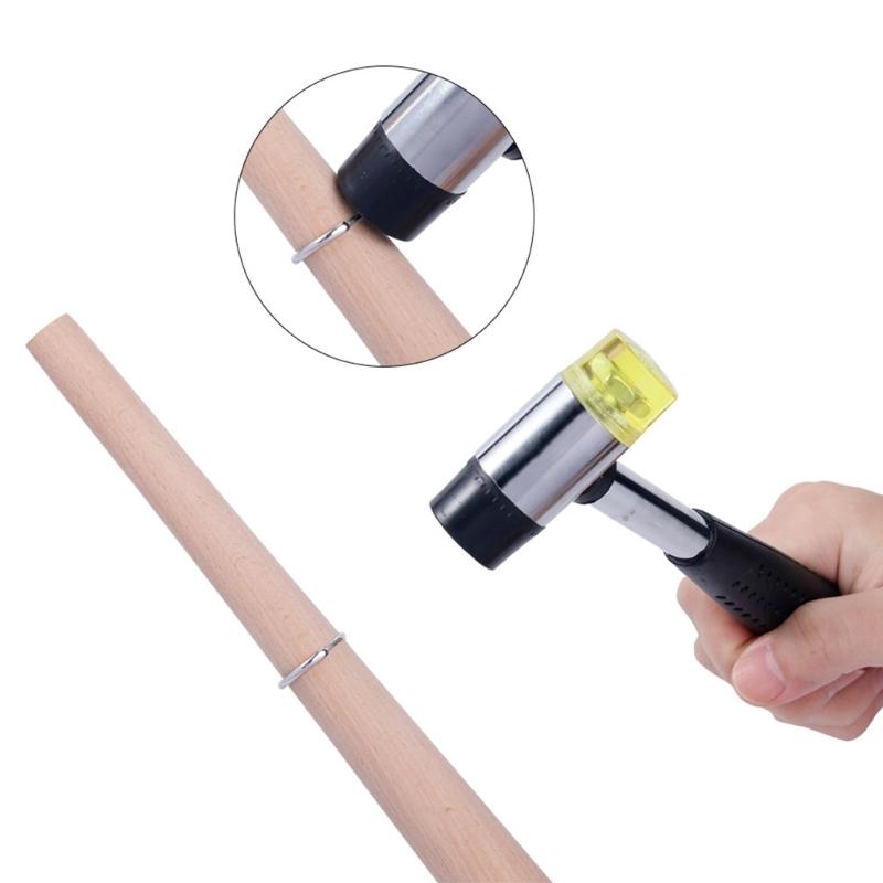 Holz Schmuckhammer Schmuck Reparaturhammer Ringe Herstellungswerkzeug Ringe Versteller Reparaturwerkzeug Schmuck Handwerkzeug für Schmuck