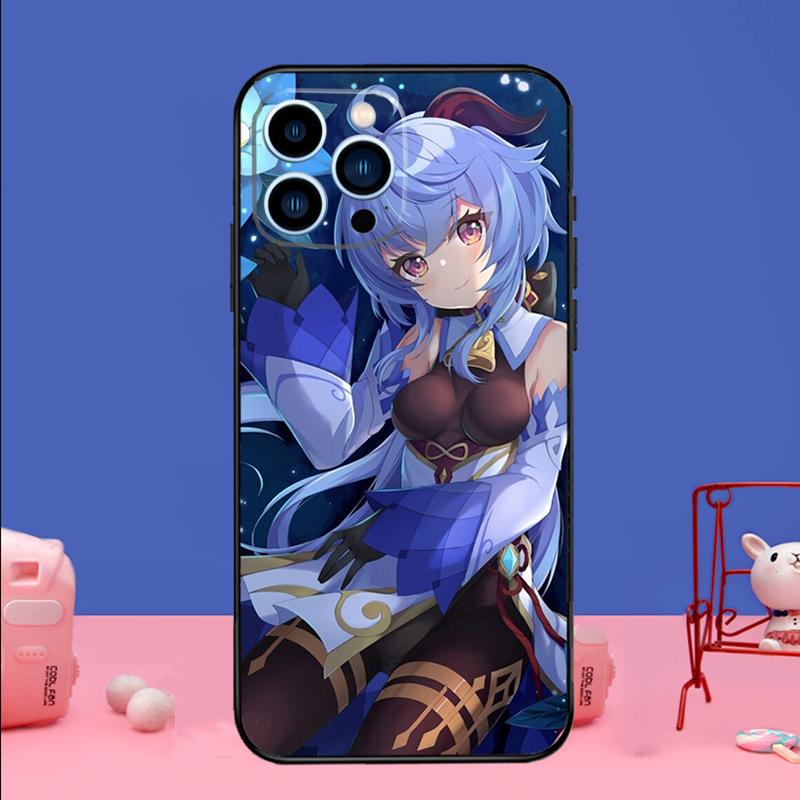 Genshin Impact GanYu Game Phone Case For iPhone 16 15 14 13 12 11 17 Pro Max Plus 12 13 mini 16e 17 Air Bumper Cover