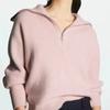 Women's Knitted Sweater Lapel Zipper Sweater Women's Autumn and Winter Loose Lazy Wind Outer Pullover