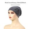 2025 New Muslim Fashion Flowers Turban Cap Women Hijab Islamic Chemo Cap Head Scarf Ladies Head Wrap Cover Hijab Scarf