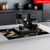 1Pcs Rubber Drying Mat With Abstract Floral For Coffee Shop Restaurant Kitchen Carpet Tableware Durable Diatom Mud Table Mat Pet