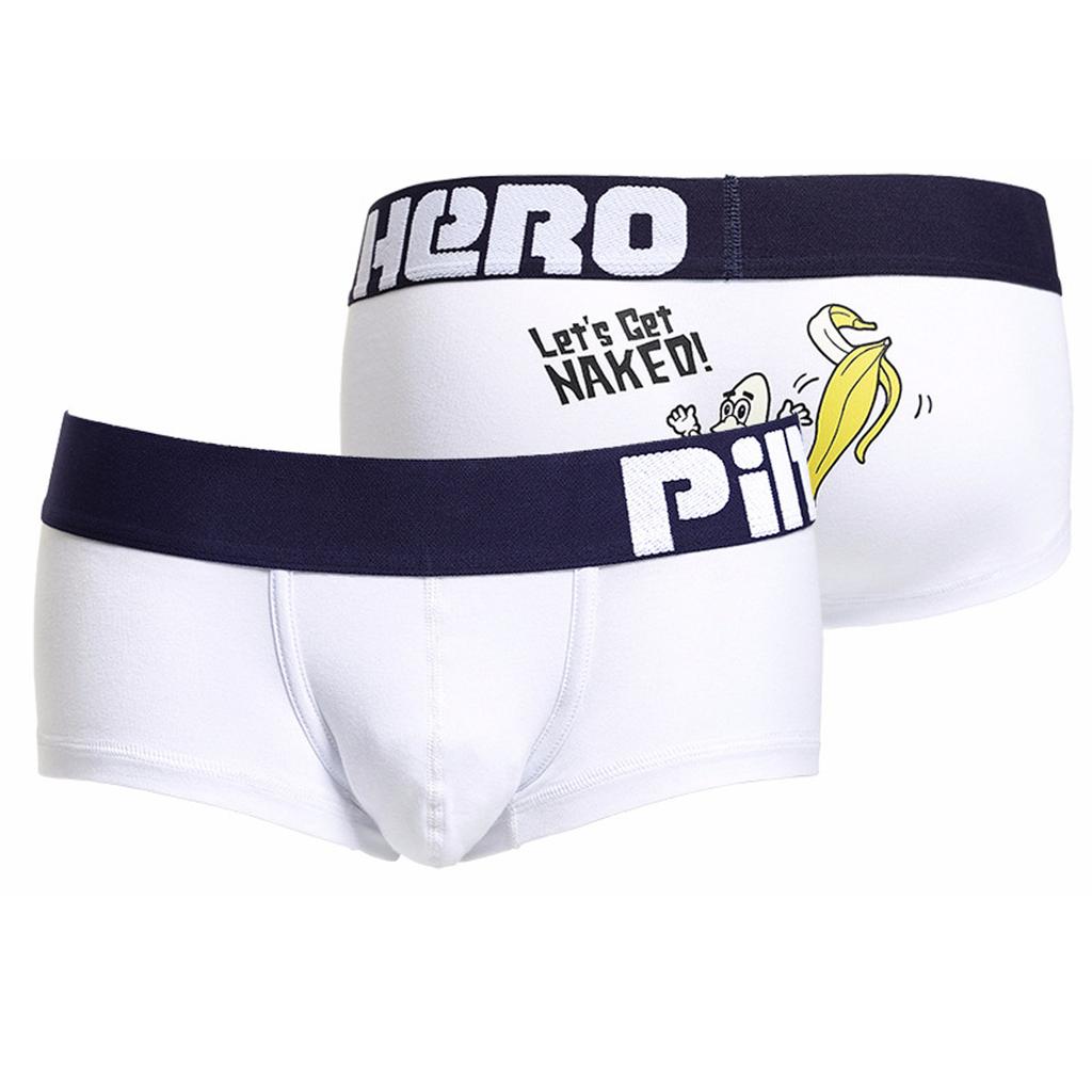 Printed Fashion Version Of The Cotton Stretcher Men's Underwear