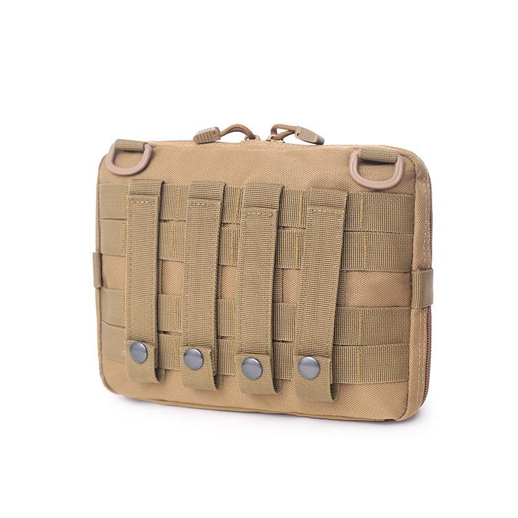 Camouflage MOLLE First Aid Kit: Outdoor Multifunctional Lifesaving Waist Pack Accessory.