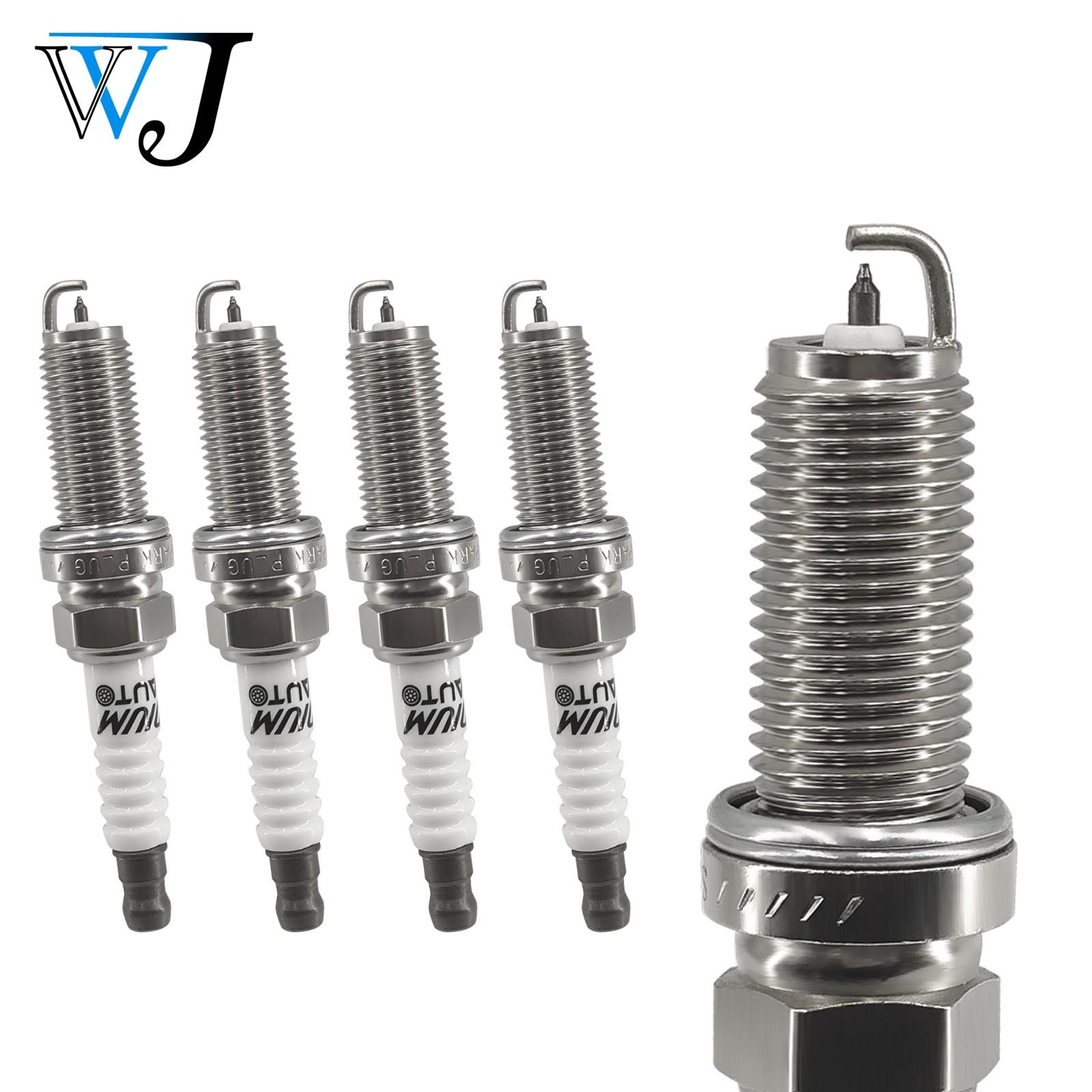 4X Iridium Spark Plug For ALFA ROMEO 159 4C Brera LANCIA Delta III 2009-