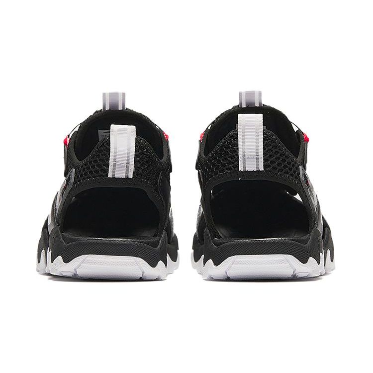 Anta Άνετα Υπαίθρια Αντιολισθητικά Ανακλαστικά Παιδικά Σανδάλια Παιδικά Σανδάλια Μαύρο Ασημί A312426909-2