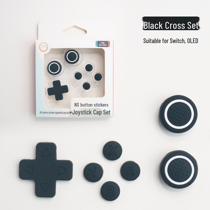 Copripulsanti in silicone e copritasti direzionali per Nintendo Switch/OLED