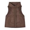 Vest Women Jacket Puffer Parkas Windproof Lightweight Hooded Warm Waistcoat Female White Duck Down Down Coat Sleeveless