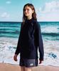 Leijibi [Set] Techflow Performance Hooded Zip-Up Rash Guard + Swim Shorts Set M Black