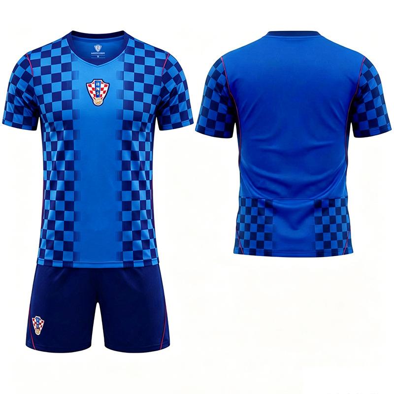 2026 US-Mexico World Cup Croatia away football jersey No. 10 Modric suit national team jersey 16#