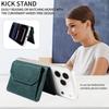 Magnetic Detachable Phone Card Holder 4 Card Slots Anti Theft RFID Blocking Wallet Phone Stand Function